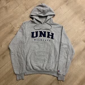 Champion University Of New Hampshire UNH Hoodie Men's Small S Hoodie Stitched